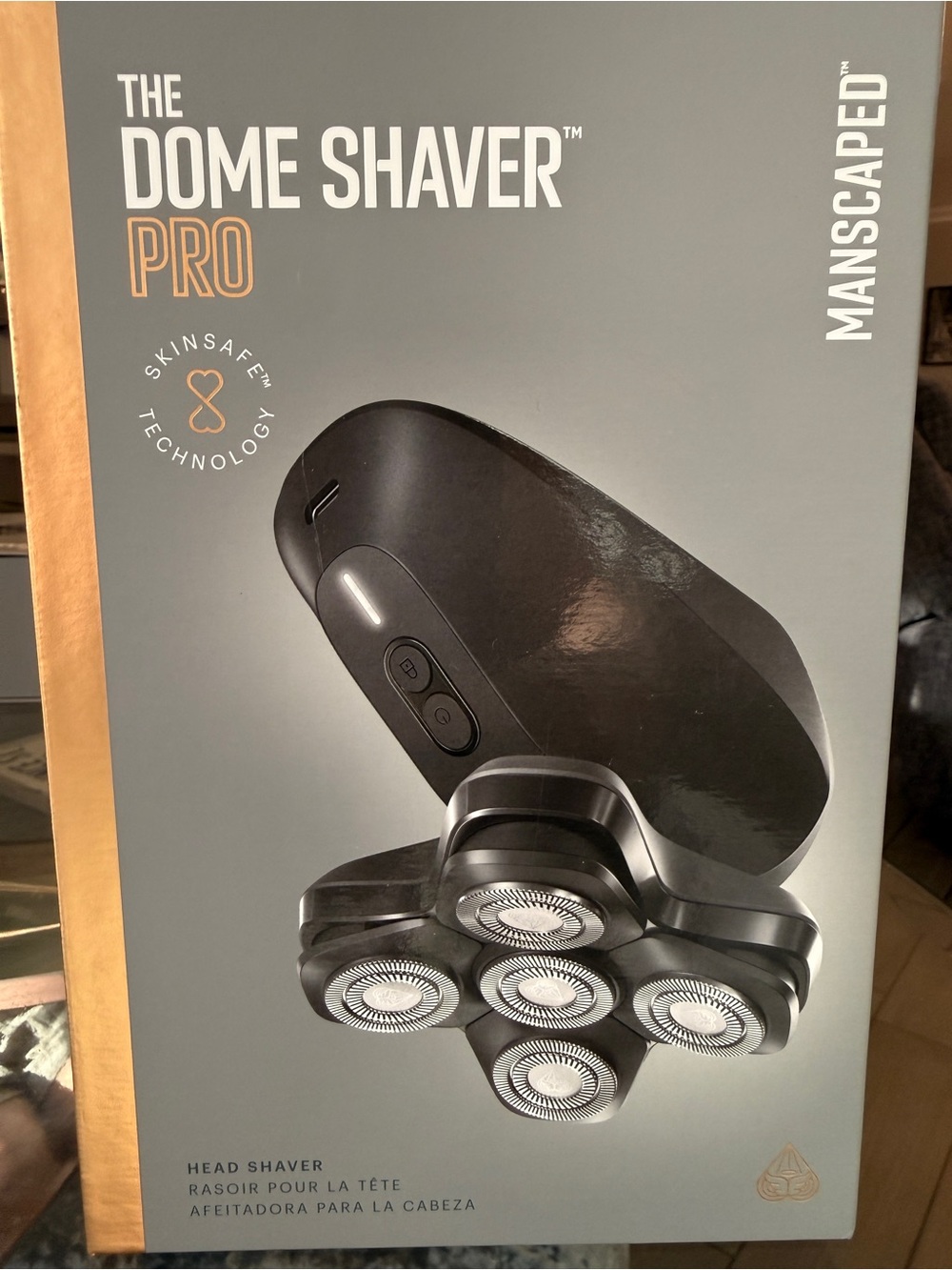 MANSCAPED Dome Shaver Pro Head Shaver NEW Factory Sealed